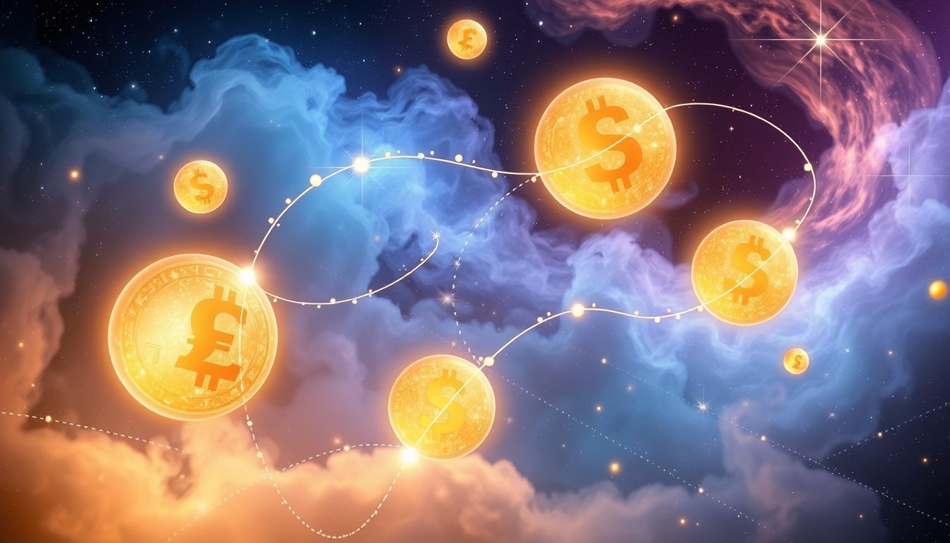 Rêver de rentes en devises symbolise diversification financière mondiale.