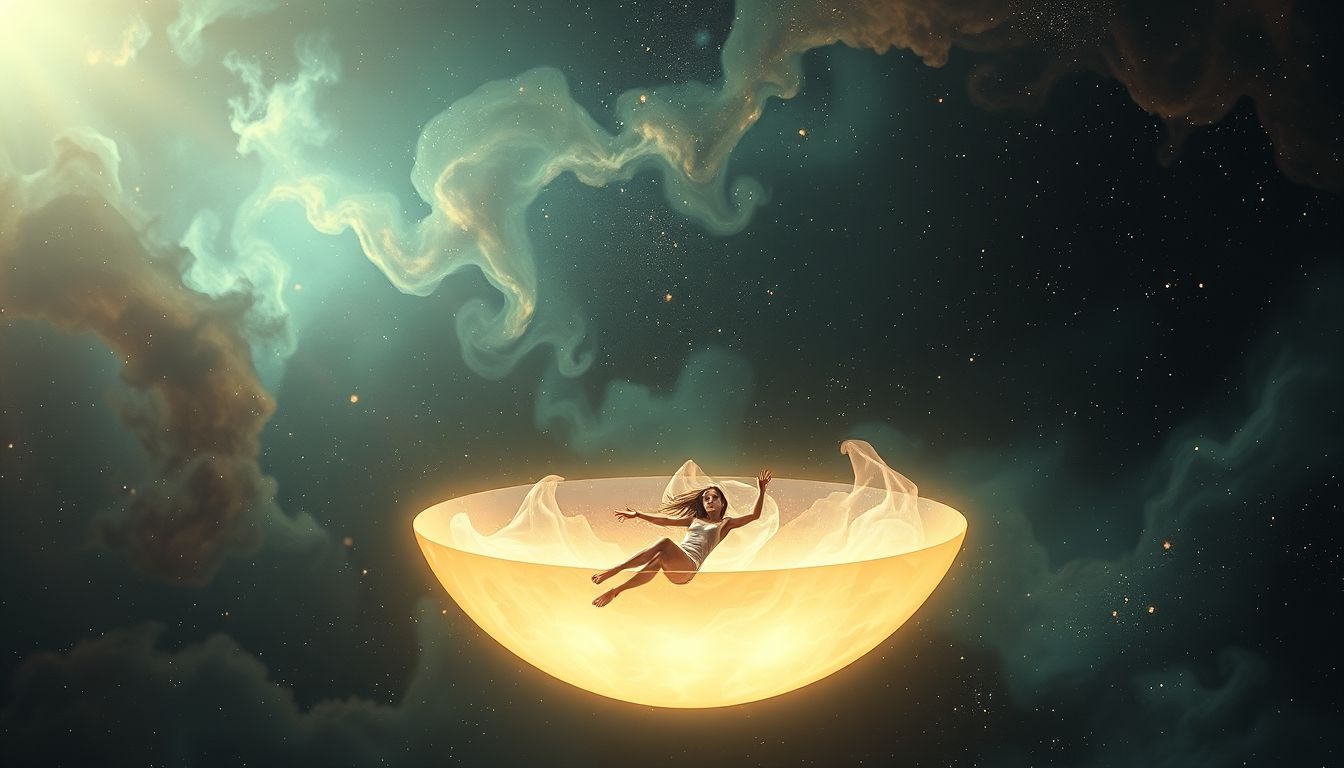 Rêver de tomber dans une cuvette symbolise souvent une perte de contrôle.