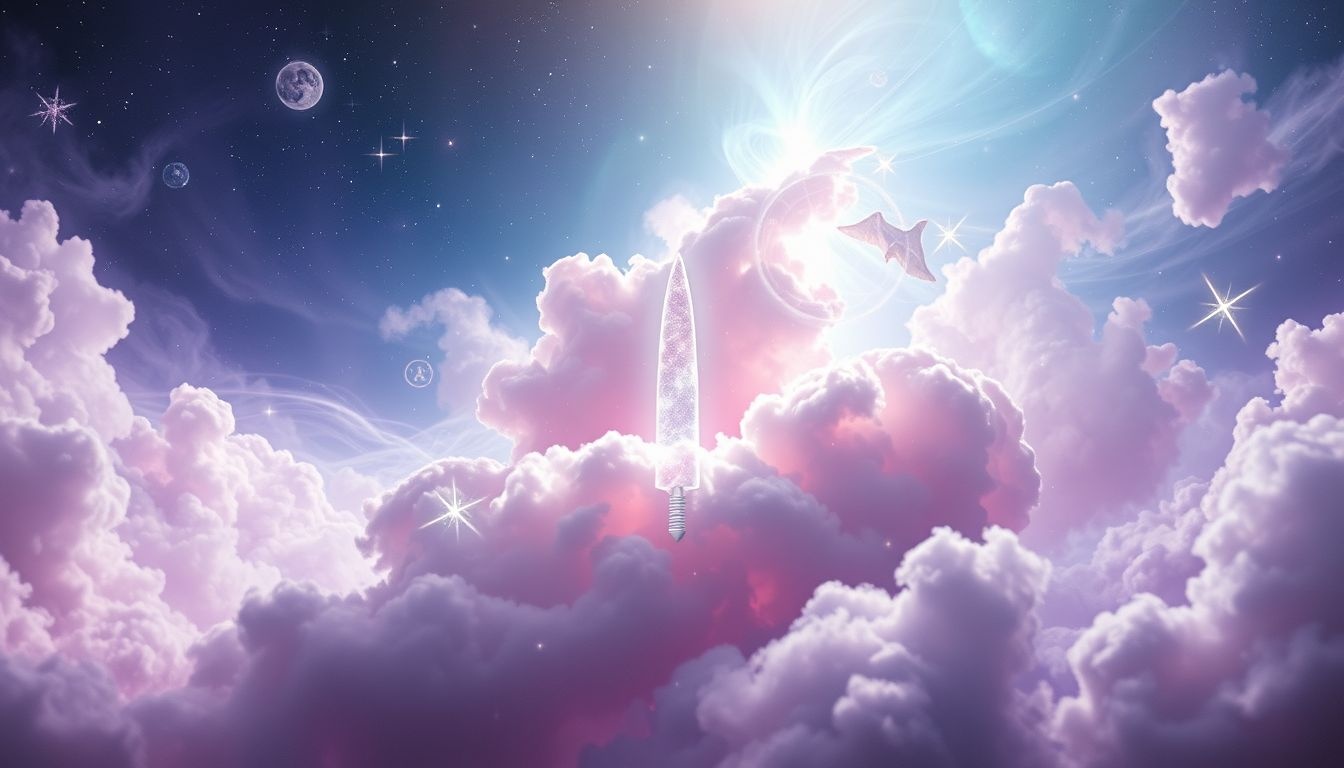 Rêver d'une dague révèle souvent un potentiel caché et une découverte.