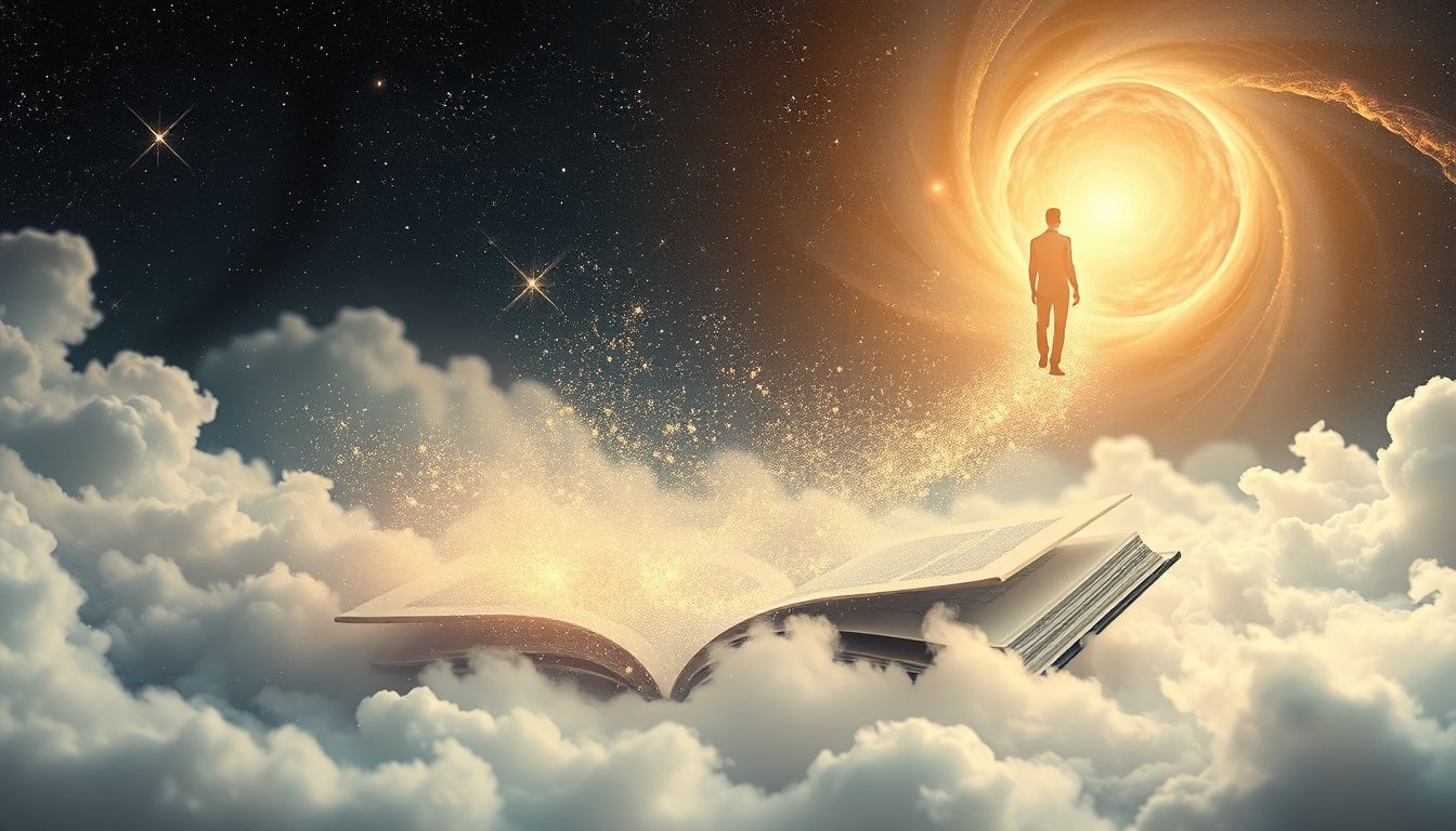 Rêver de vendre un manuel symbolise une transition vers l'avenir.