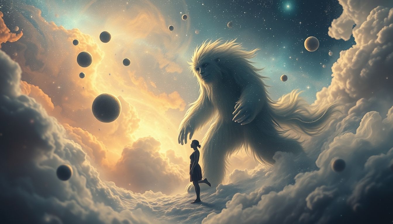 Rêver d’un yéti révèle votre lien profond avec votre nature sauvage.