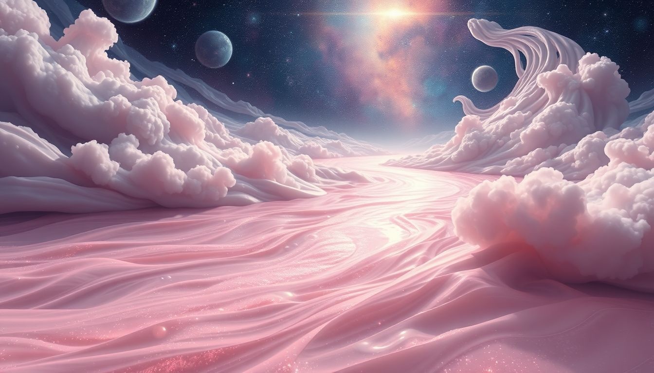 Rêver d'une rivière mauve symbolise un voyage émotionnel profond.