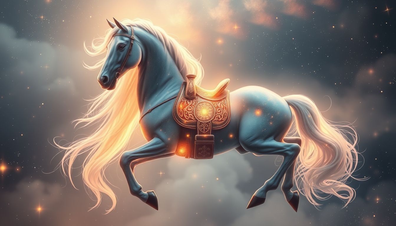 Rêver d’un étalon avec selle symbolise pouvoir et contrôle maîtrisé.