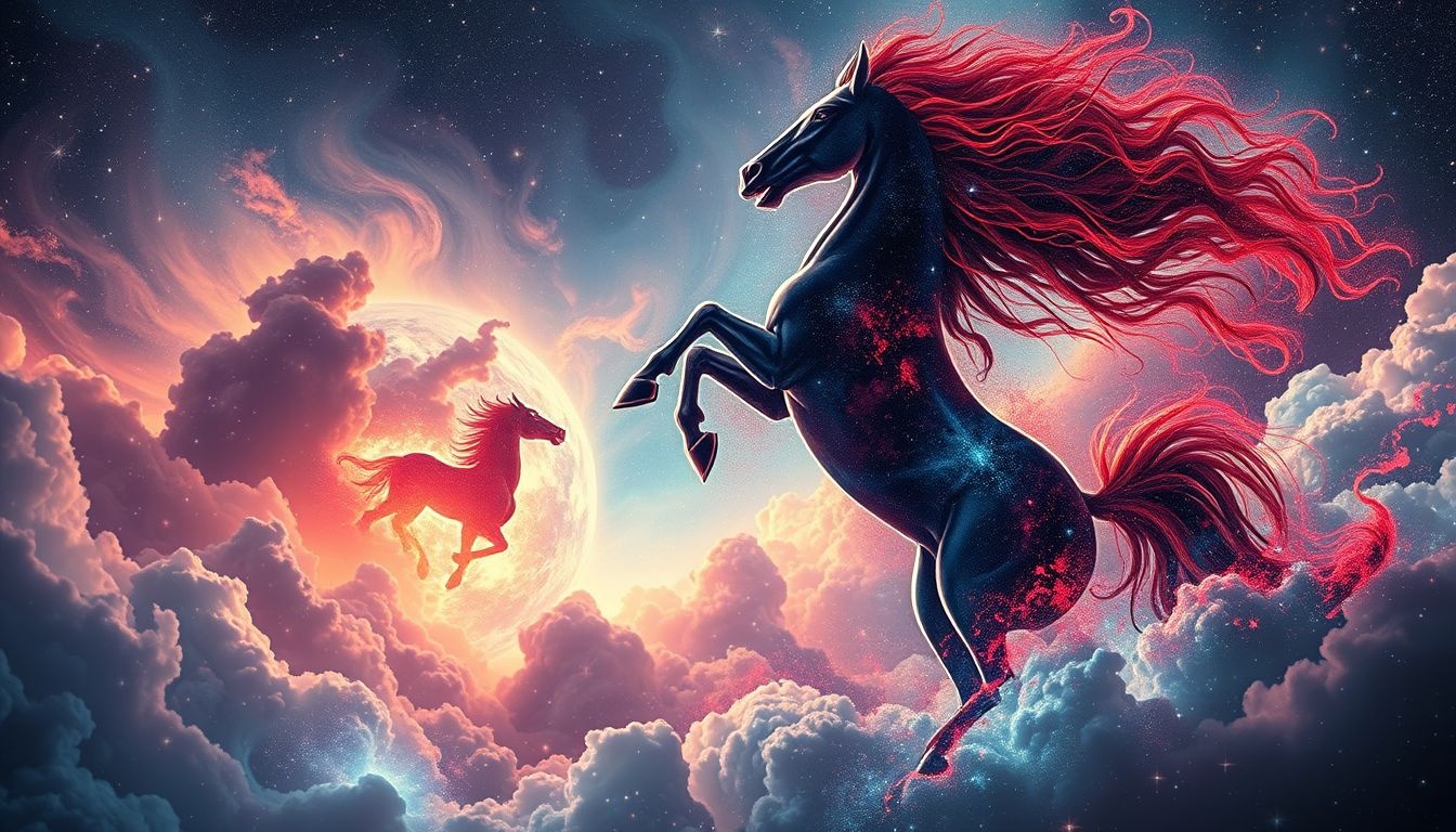 Rêver d’étalon qui donne des coups de pied symbolise colère refoulée.