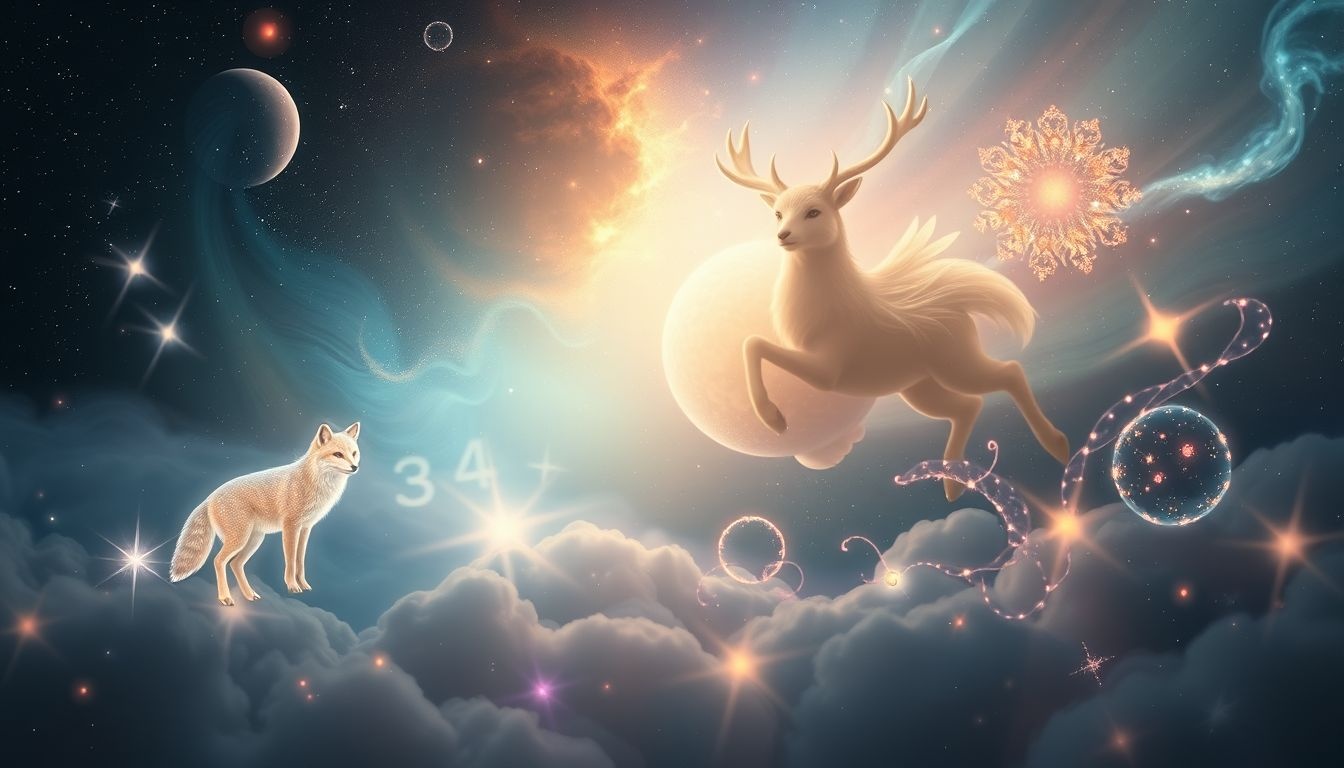 Les animaux dans les rêves de surplomb symbolisent souvent le courage.