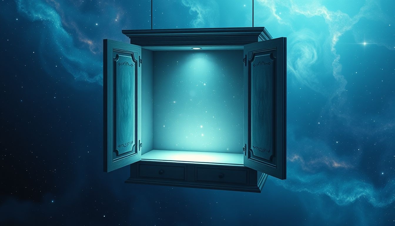 Un bahut vide reflète souvent un vide émotionnel profond.