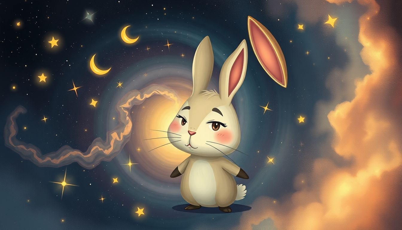 Bugs Bunny qui vous fait un clin d'œil symbolise la malice.