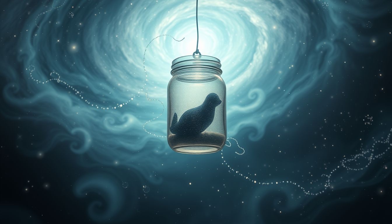 Cacher une jarre symbolise secrets protégés et peur d'exposition.