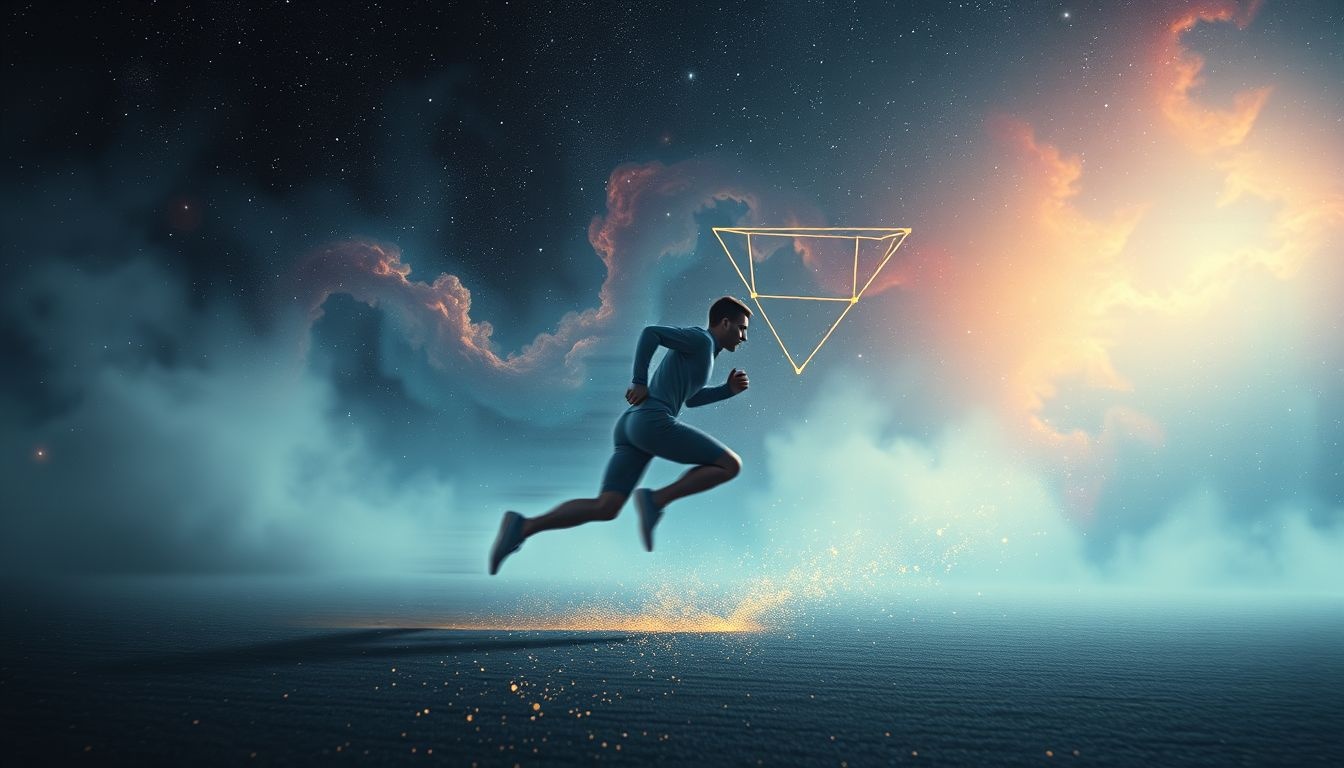 La chute en courant symbolise souvent une perte de contrôle personnelle.