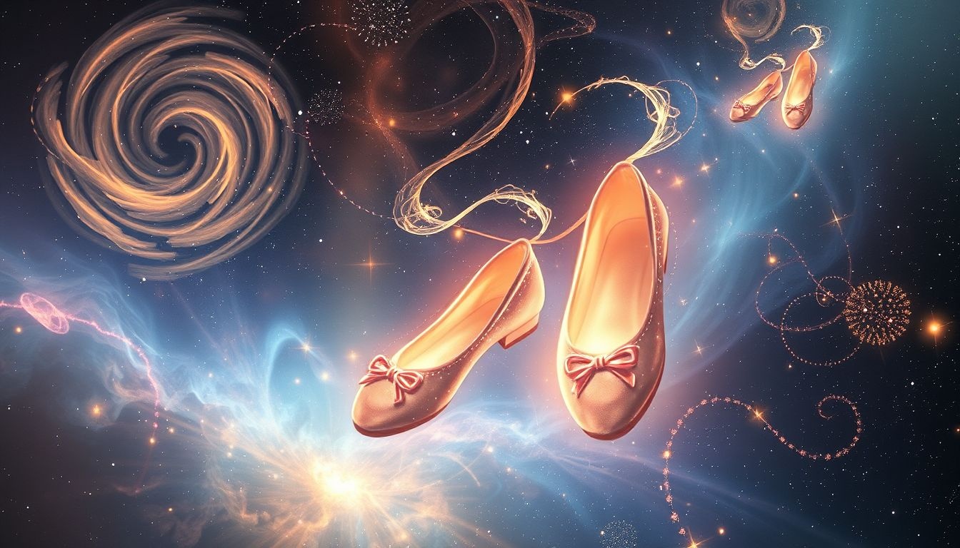 Les chaussures de danse symbolisent souvent l'équilibre émotionnel et social.