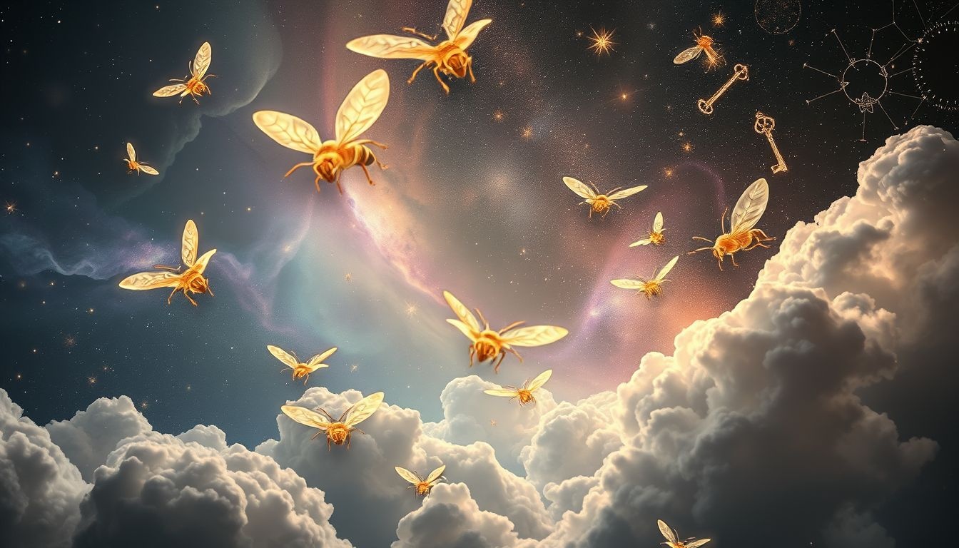 Les guêpes symbolisent souvent l'agressivité et l'avertissement onirique.