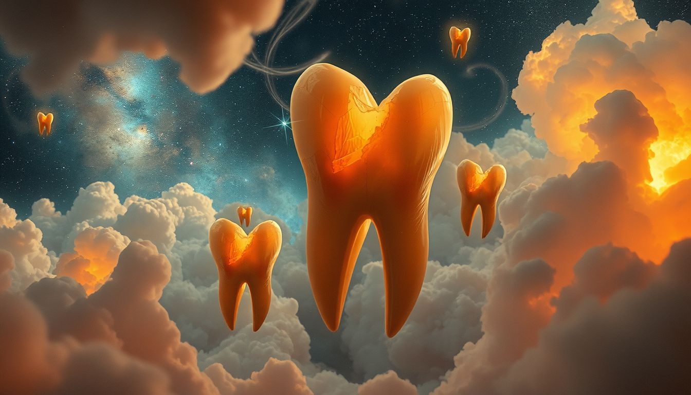 La colère refoulée peut se manifester par des rêves de dents fausses.