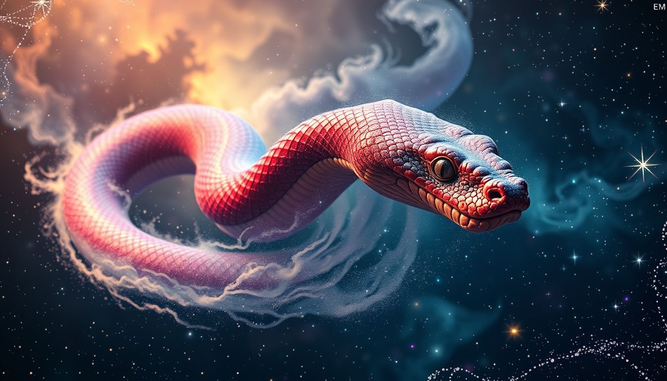 Tuer un serpent vert symbolise la victoire sur la jalousie.