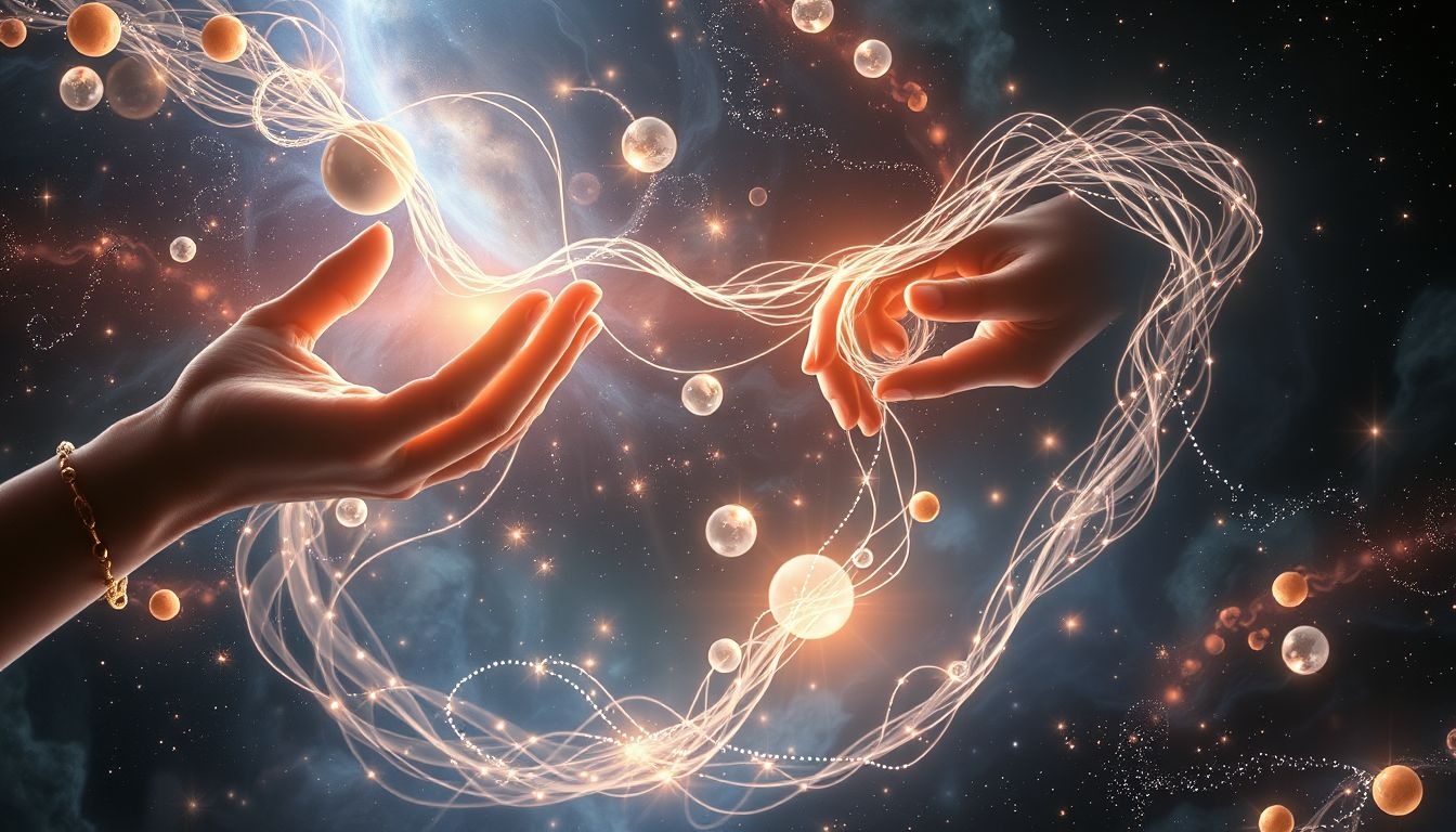 L'acte de prestidigitation symbolise souvent la transformation mentale subtile.