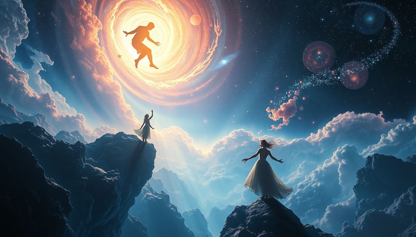 Le surplomb symbolise l'attirance inconsciente vers l'inconnu abyssal.