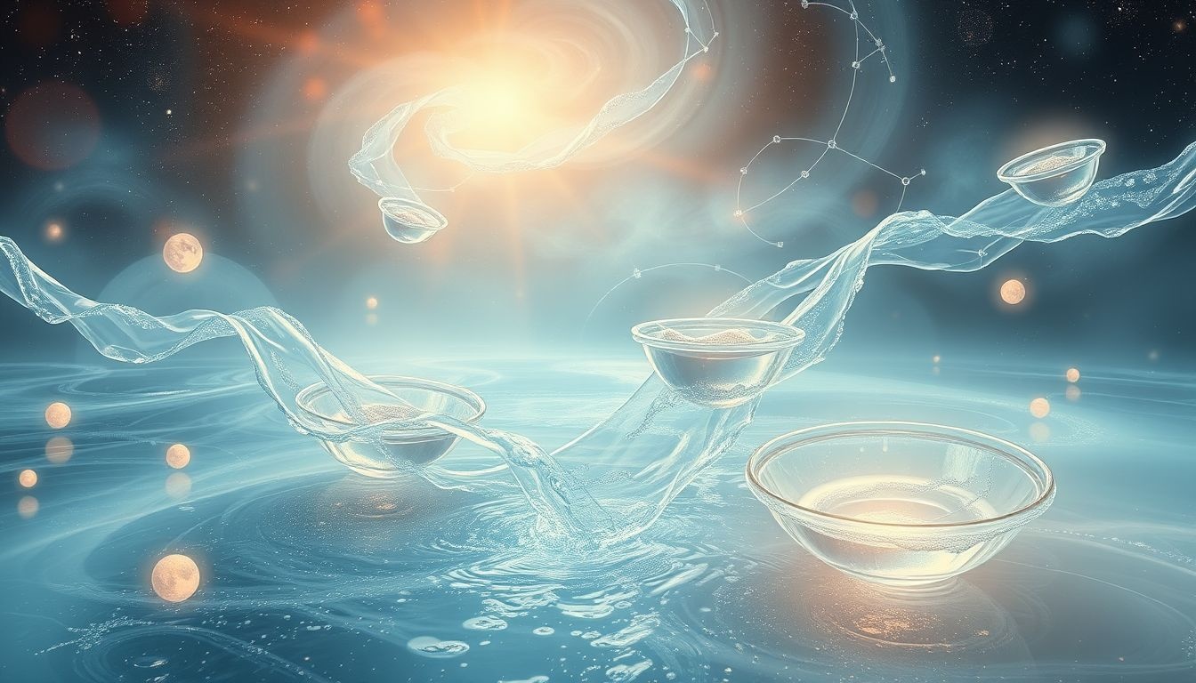 Pomper de l'eau symbolise purification et libération des émotions refoulées.