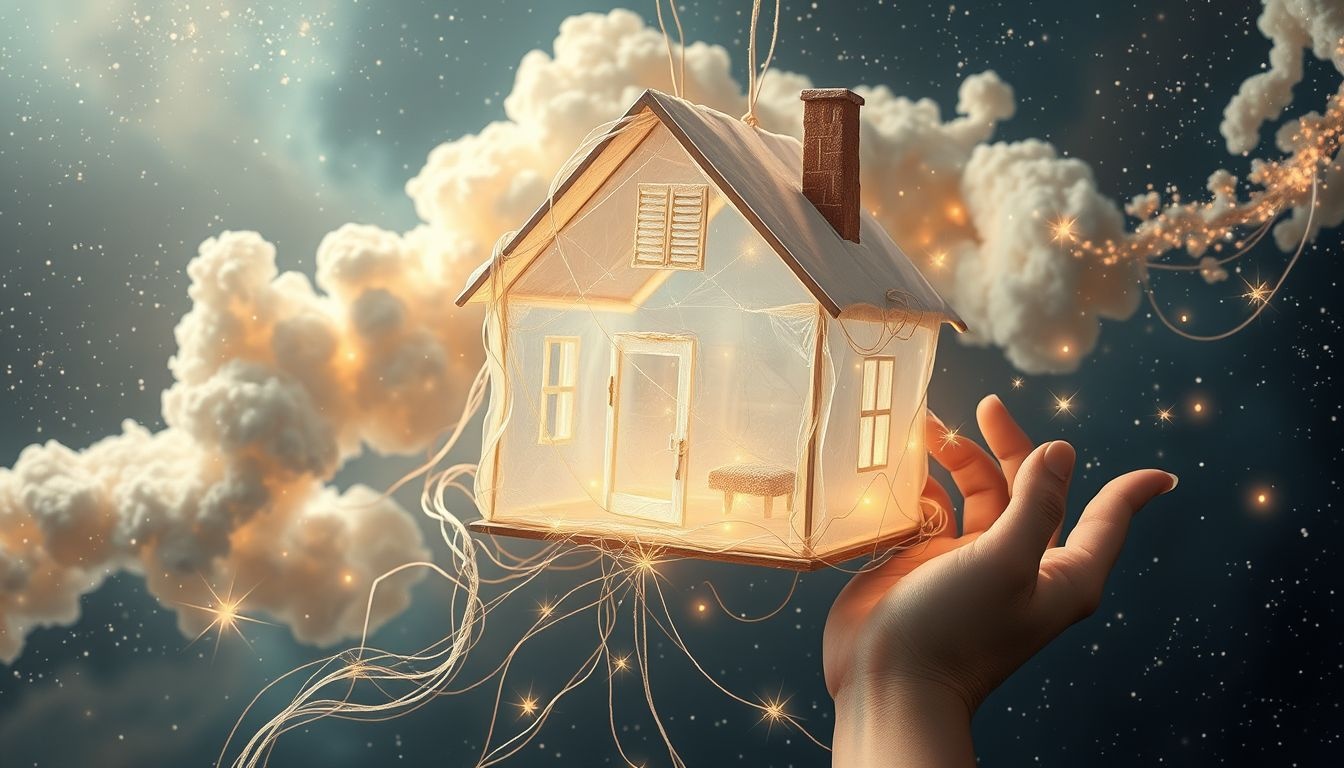 Raccommoder une maison symbolise restaurer paix et sécurité intérieure.