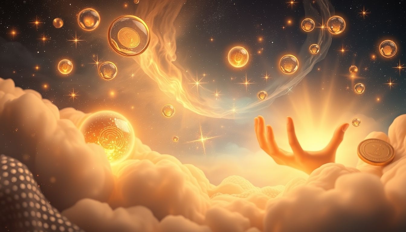 Rêver d'attendre de l'argent symbolise sécurité financière et espoir.