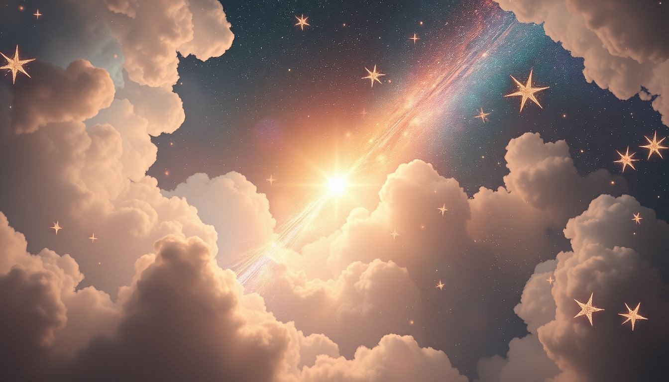 Rêver d’étoiles filantes révèle souvent des présages d’intuition.