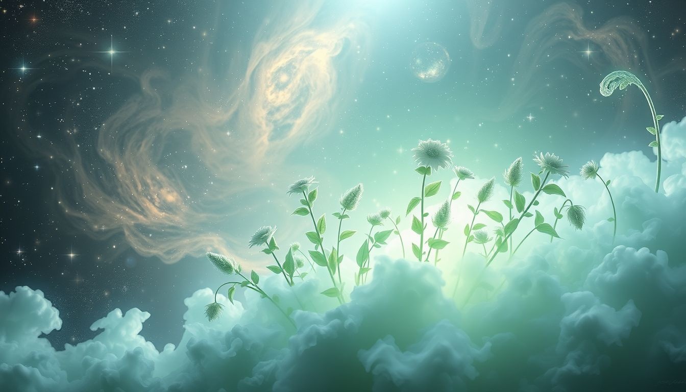 Rêver d'herbes symbolise souvent guérison et harmonie avec la nature.