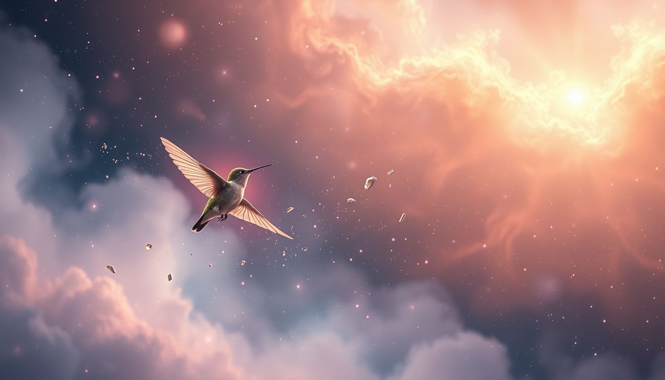Ignorer un colibri en rêve symbolise des chances de bonheur ratées.