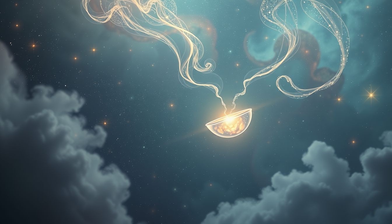 Rêver d'un récipient symbolise souvent l'émotion prête à être partagée.