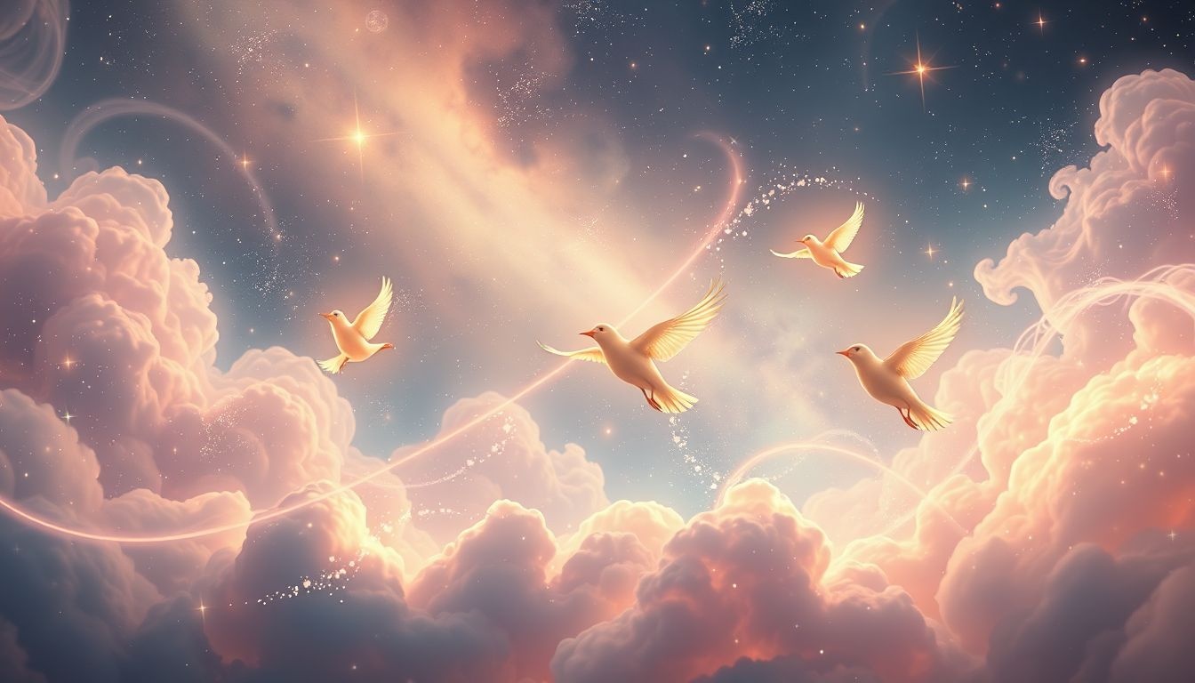 Rêver d’oiseaux chantant en avril présage joie et renouveau.
