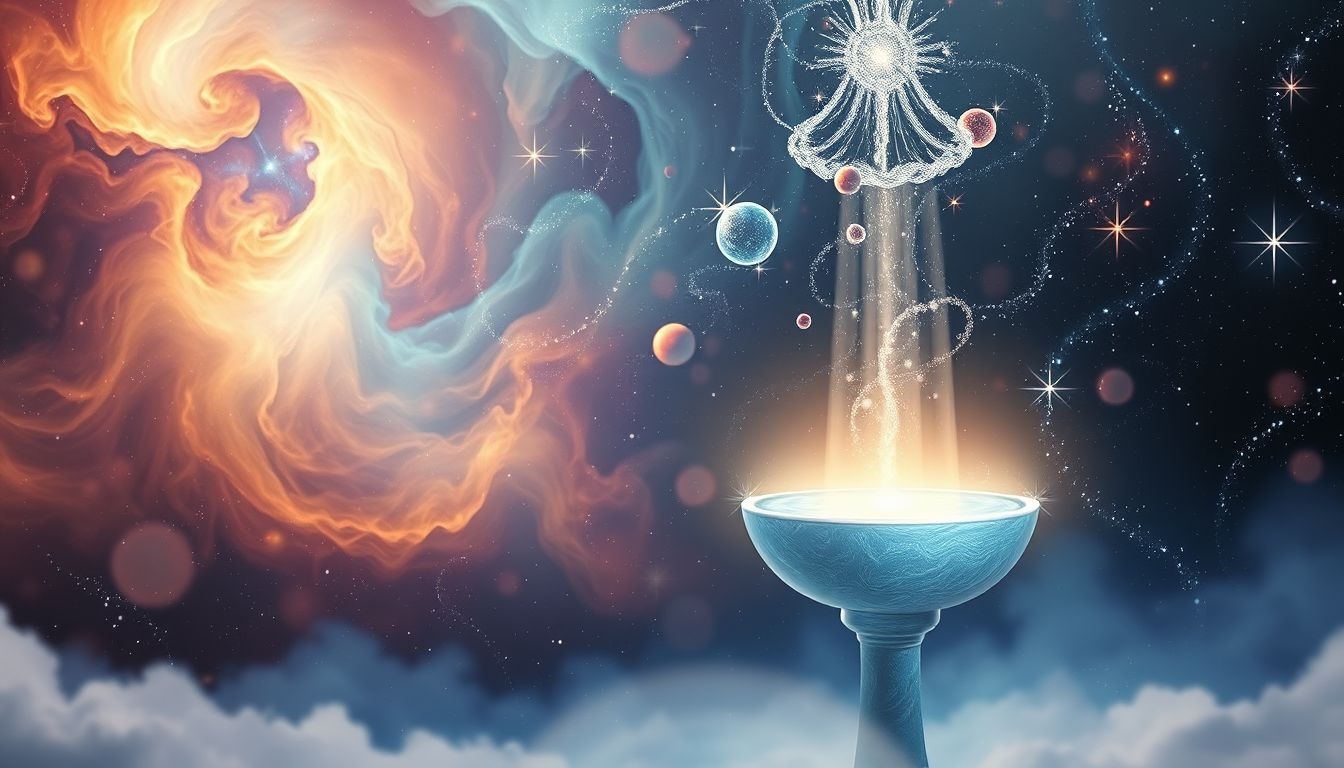 Rêver d’un bénitier inattendu annonce une révélation spirituelle profonde.