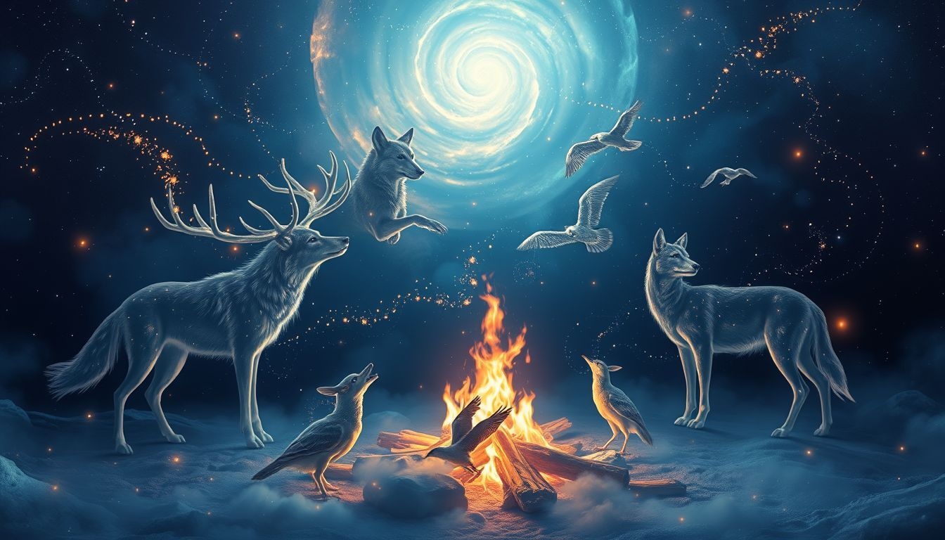 Rêver d’animaux en camp révèle un lien fort avec l’instinct.
