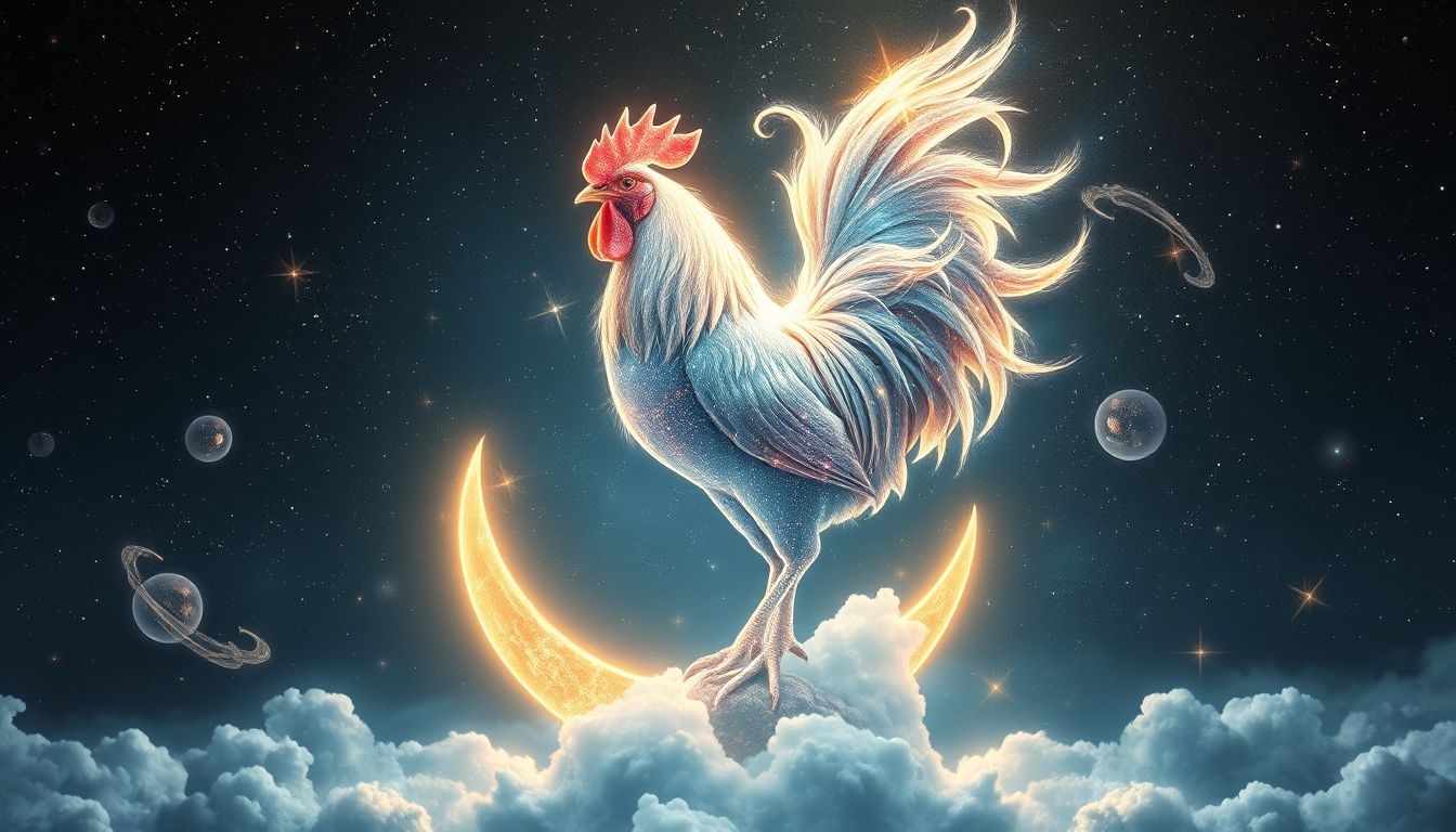 Rêver d’un coq qui chante annonce souvent un nouveau départ imminent.