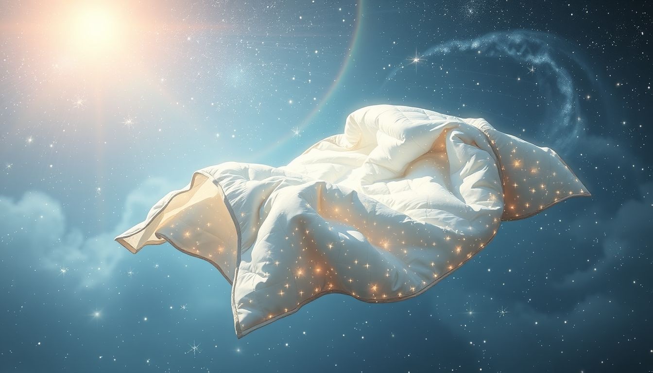 Rêver d’un édredon neuf symbolise renouveau et opportunités à venir.