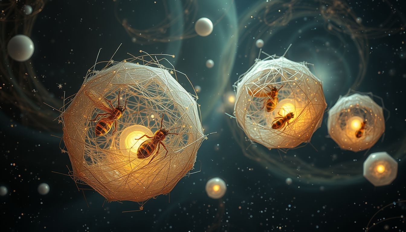 Rêver d'un nid d'ichneumons révèle des conflits intérieurs cachés.