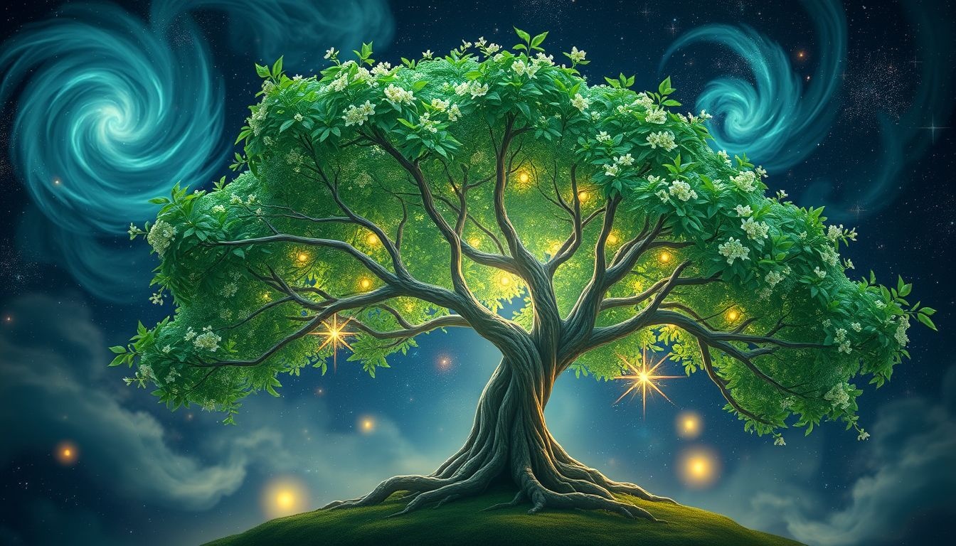 Rêver d’un platane fleuri symbolise énergie et épanouissement intérieur.