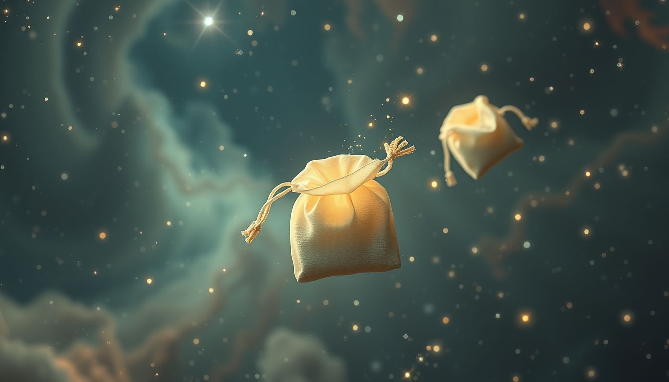 Rêver d’un pochon troué symbolise fuite et vulnérabilité émotionnelle.