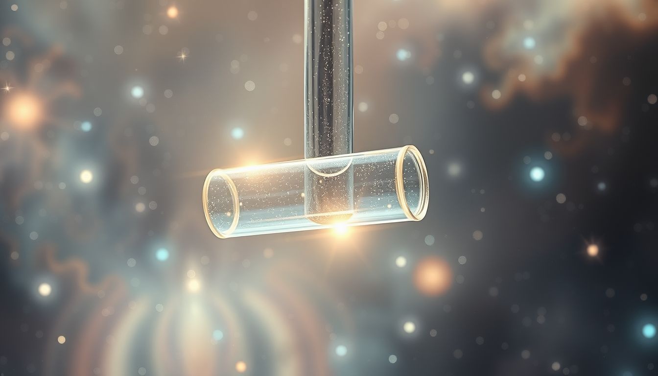 Rêver d’un tube en verre symbolise une vulnérabilité émotionnelle fragile.