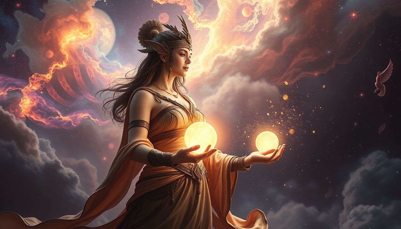 Rêver d’une amazone enseignant symbolise pouvoir et sagesse partagés.
