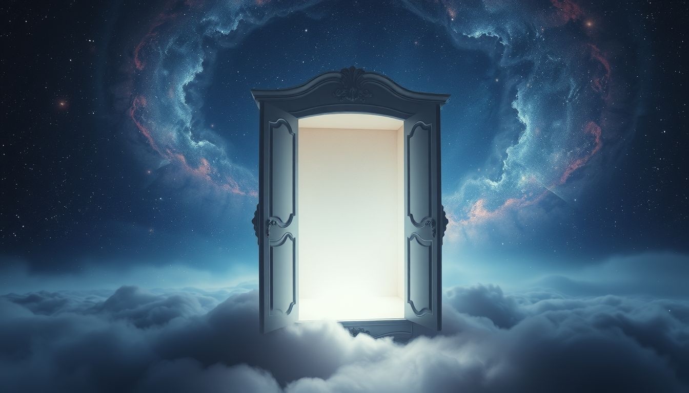 Rêver d'armoire vide reflète souvent un vide intérieur profond.