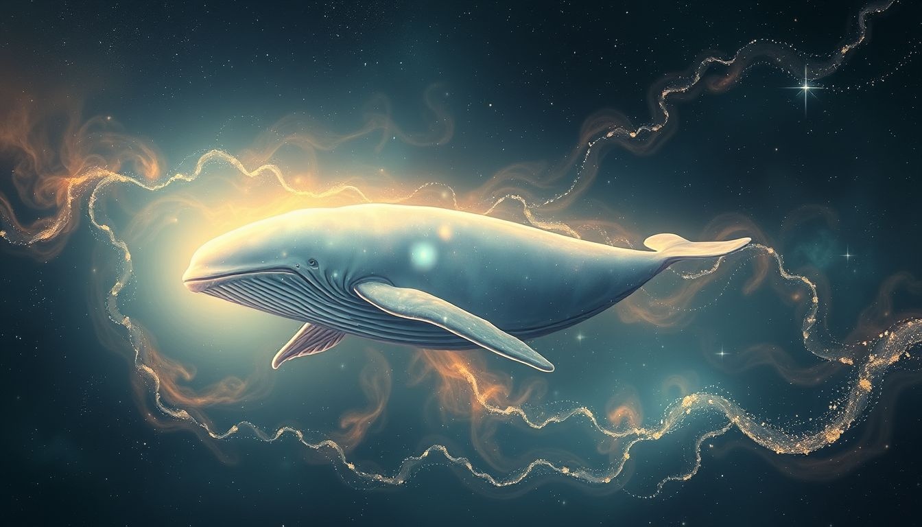 Rêver d'une baleine morte symbolise la fin douloureuse d'un cycle.