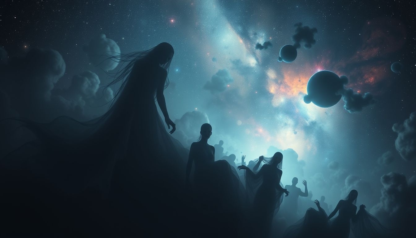 Rêver d’une carcasse sombre symbolise souvent peur et perte intérieure.