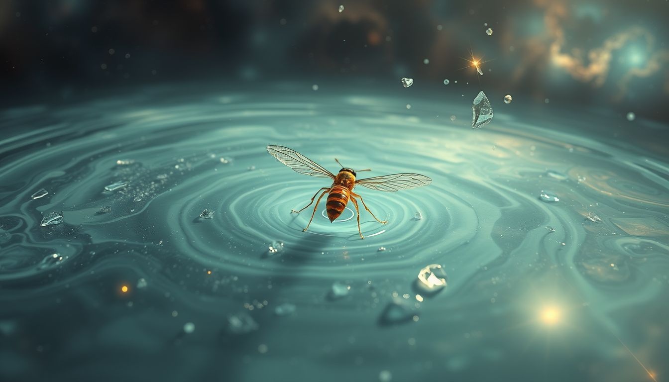 Rêver d'une guêpe dans la boisson symbolise trahison imminente.