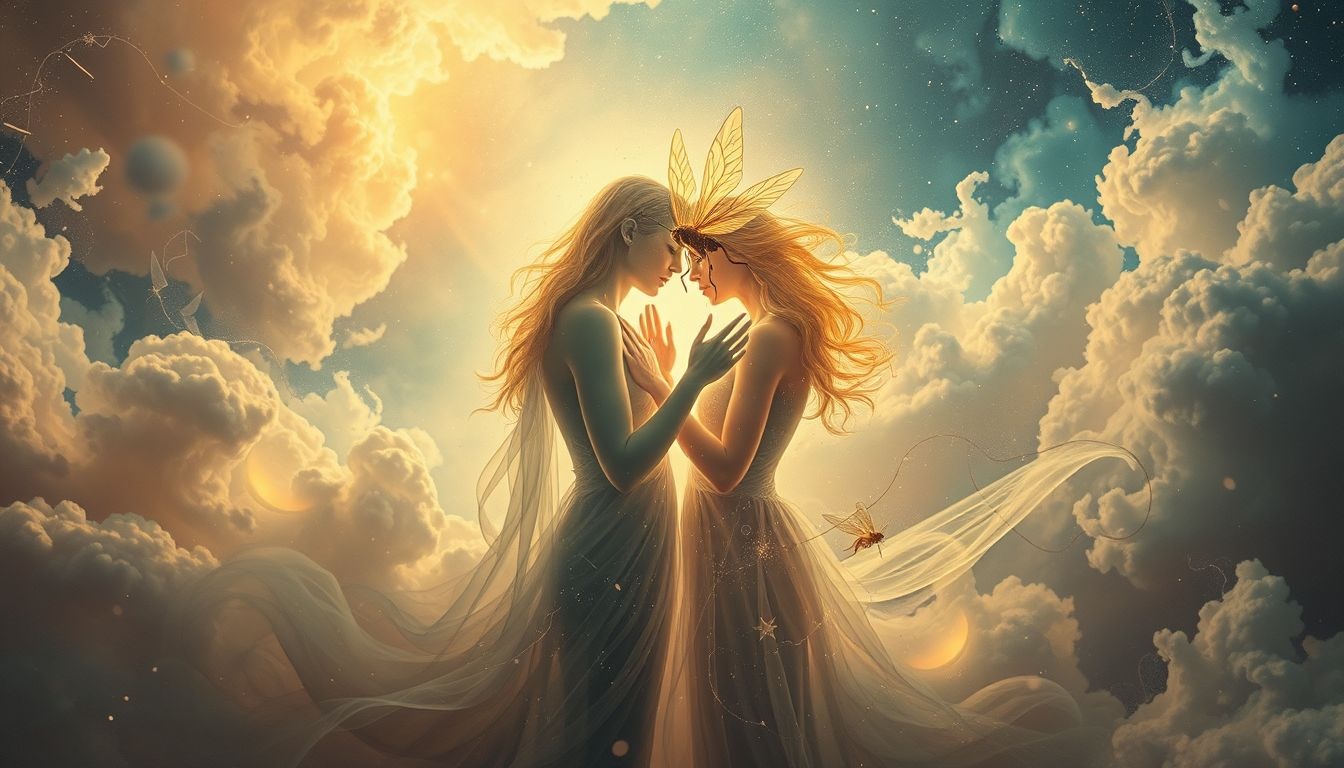 Rêver d’une guêpe liée à une personne révèle jalousie cachée.