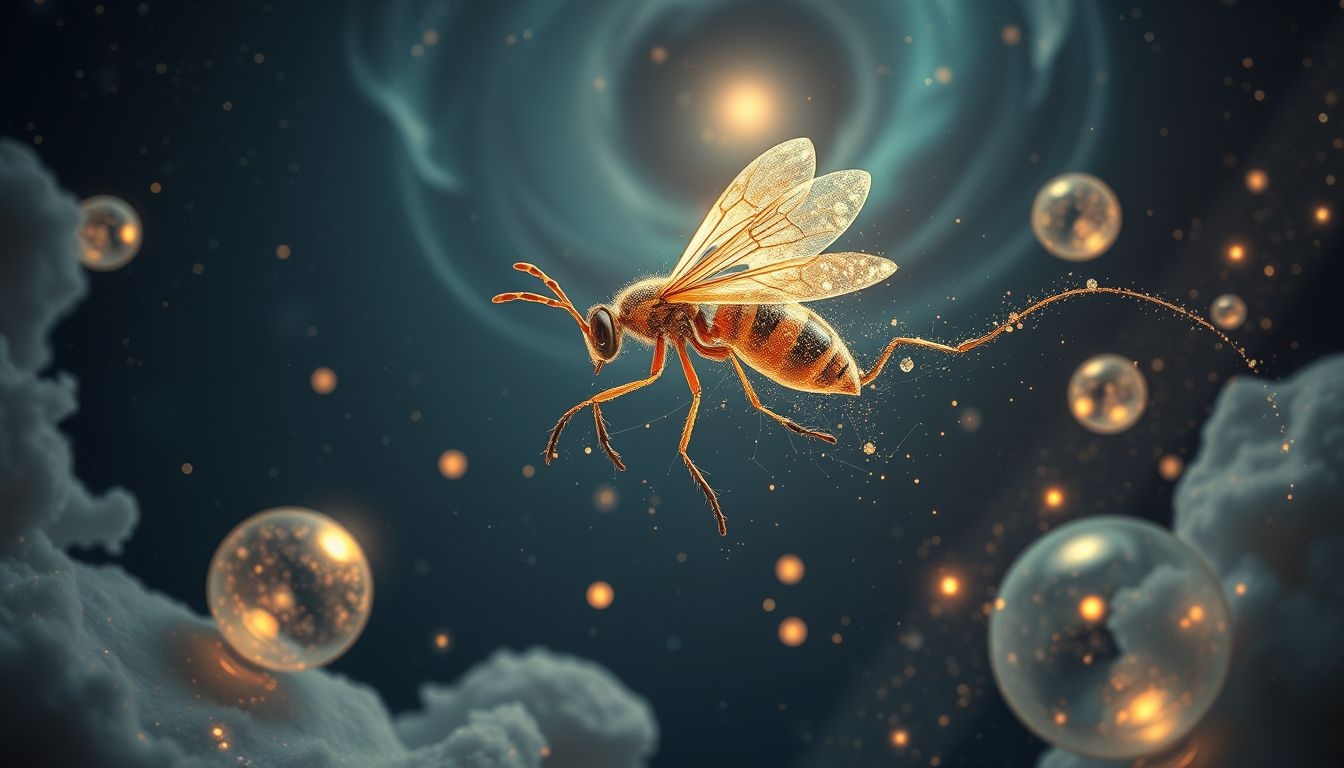 Rêver d'ichneumon minuscule symbolise soucis petits mais persistants.