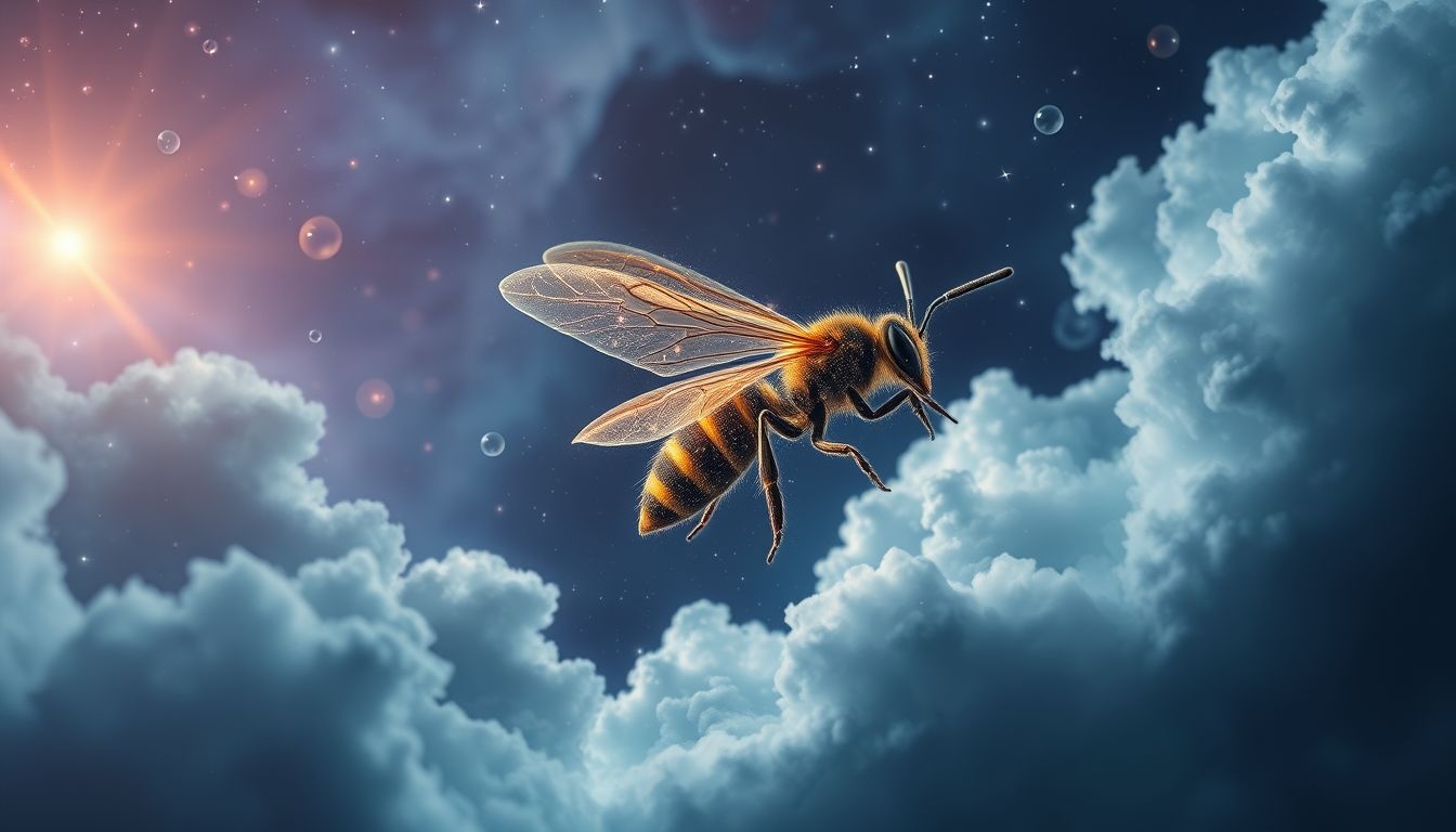 Rêver d'une guêpe symbolise souvent un avertissement ou conflit imminent.