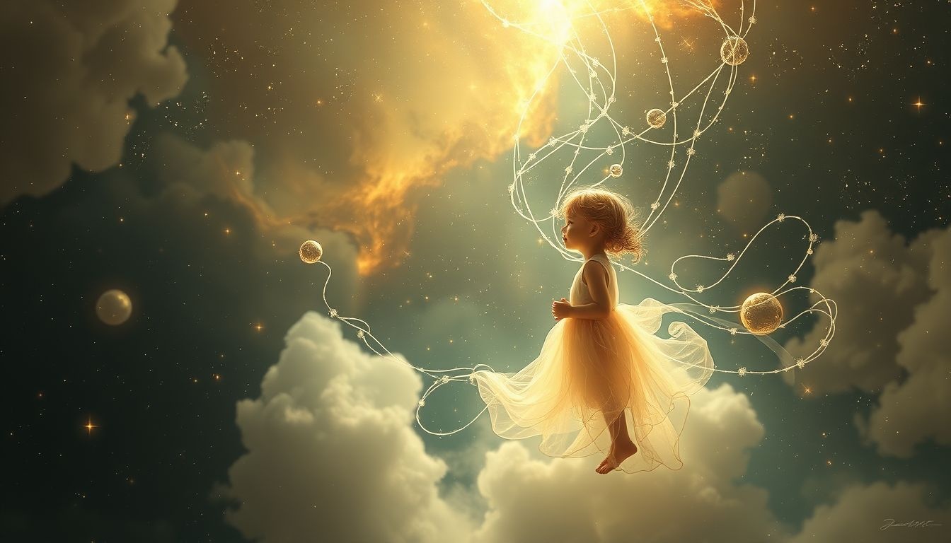 Rêver d'une petite fille symbolise souvent un renouveau plein d'innocence.