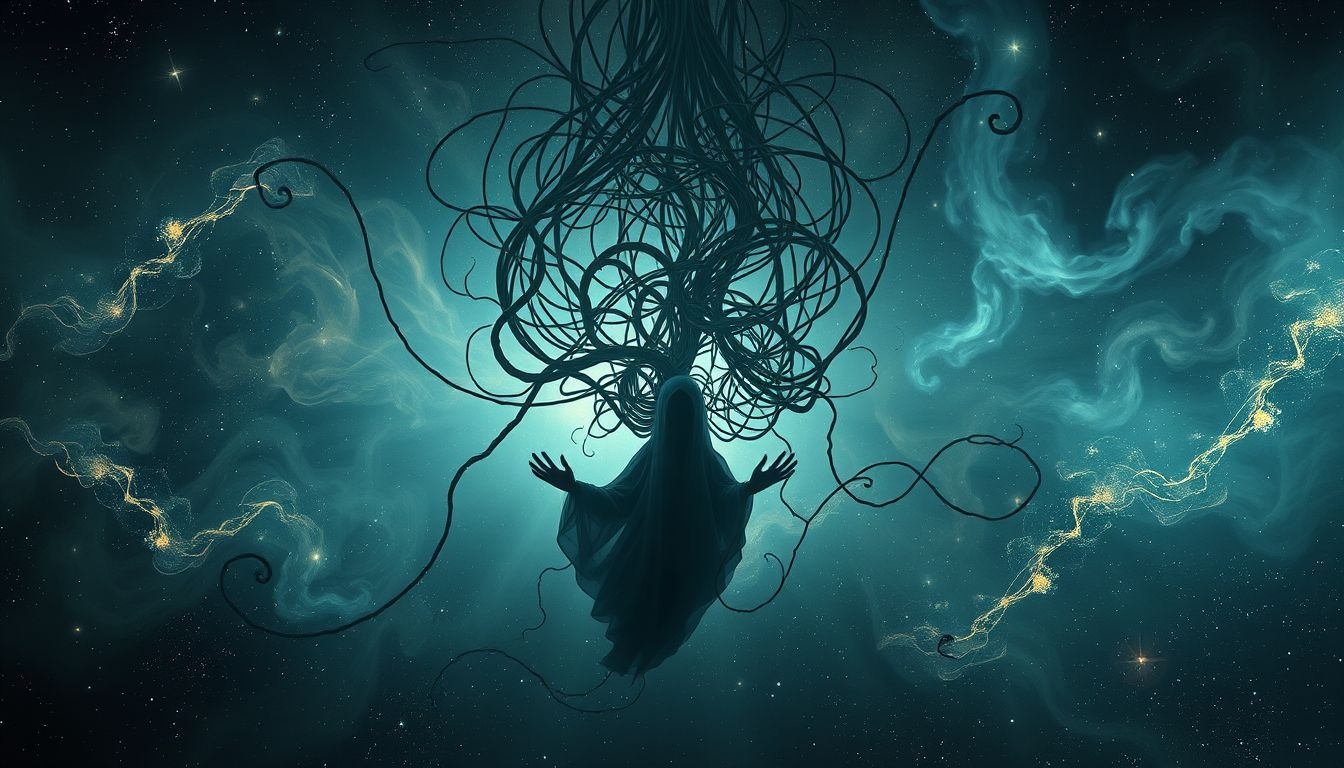 Rêver d'une tapisserie qui étouffe révèle une oppression intérieure profonde.