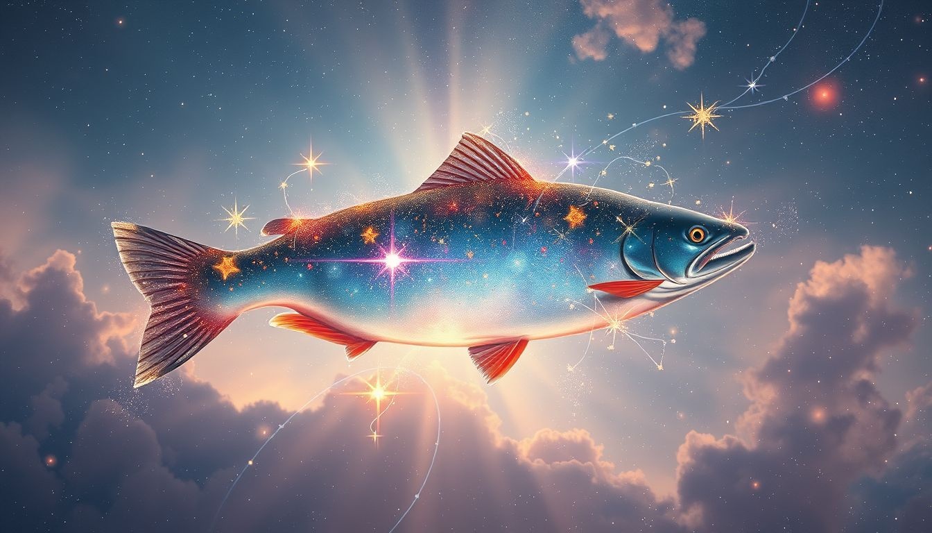 Rêver d'une truite changeante symbolise la transformation intérieure profonde.