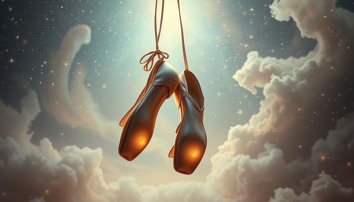 Rêver de chaussures de danse sales révèle des obstacles émotionnels.