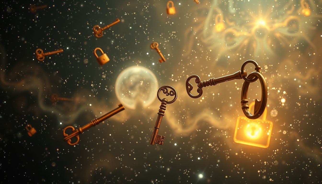 Rêver de clés anciennes symbolise l'accès à des secrets oubliés.