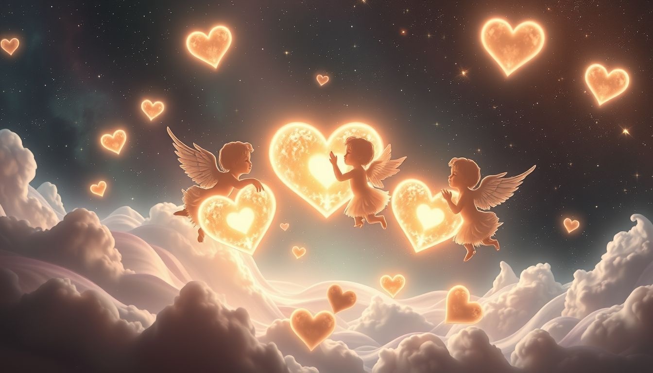Rêver de Cupidon symbolise souvent l'amour naissant ou retrouvé.