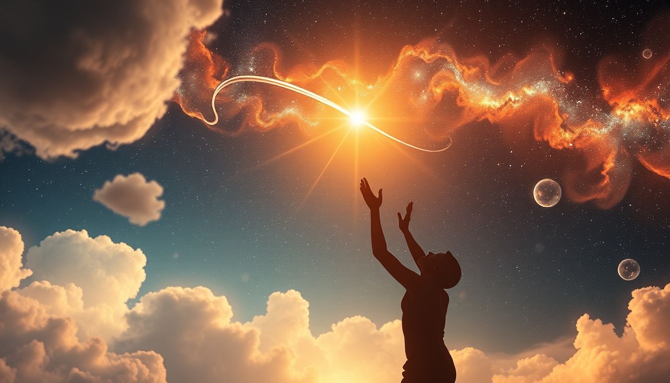 Rêver d’étoile filante symbolise l’espoir et la réalisation personnelle.